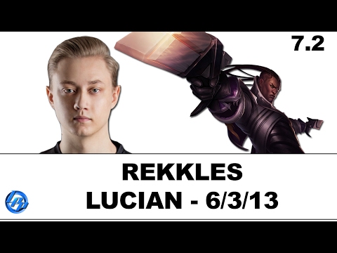 Rekkles - Lucian vs Ezreal - Patch 7.2