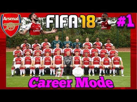 FIFA 18 Arsenal Career Mode! #1 - Community Shield vs Chelsea! WHAT A FIRST GOAL!!!!!!!