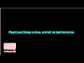 Playhouse Disney UK Closedown