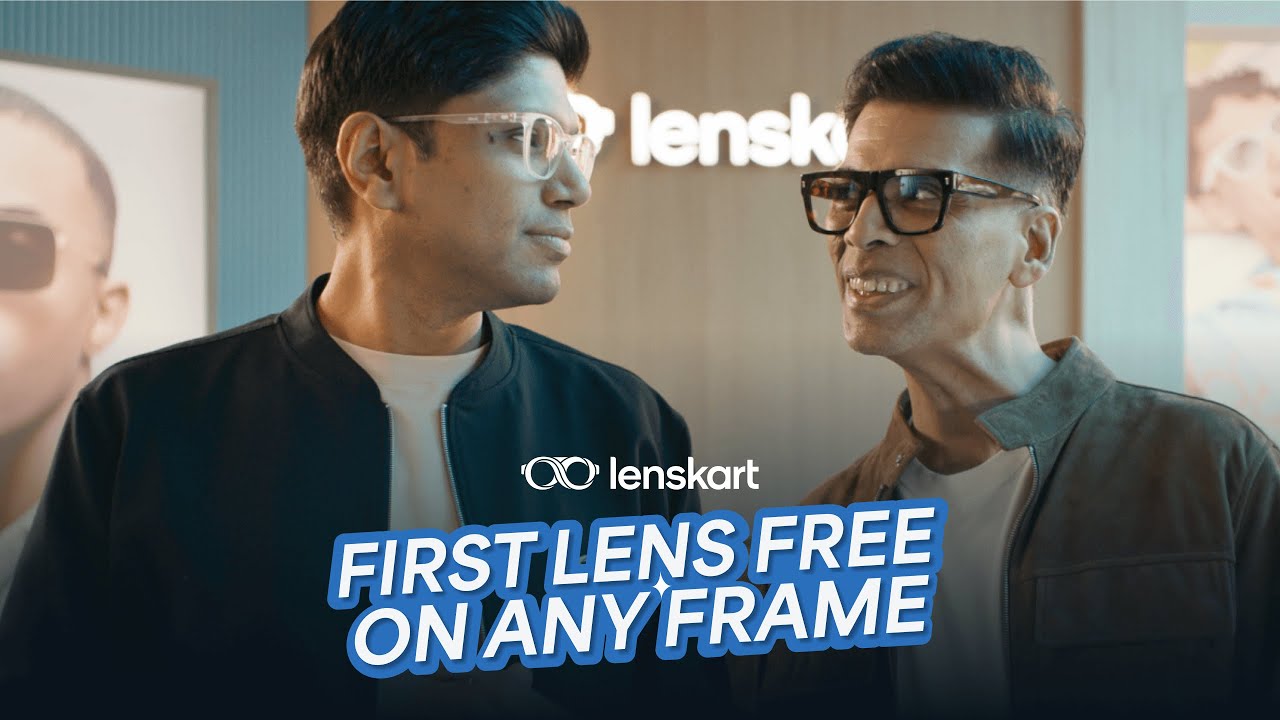 Free Lens Replacement at #Lenskart | Ft. Kusha Kapila & Karan Johar