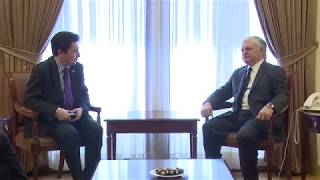 Edward Nalbandian a reçu Olivier Cadic, Sénateur représentant les Français établis hors de France