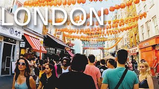 London City 🥵 HeatWave Extreme Summer Walk 4K | Chinatown #chinatown  #London #londonwalk