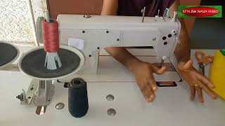 Easiest way to use your Industrial Sewing Machine || Settings and Sewing speed