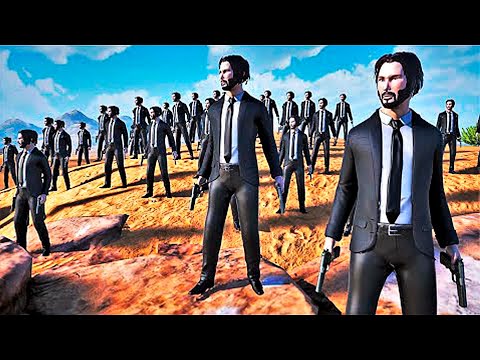 JOHN WICK vs 1 MILLION US WW2 ARMY   Ultimate Epic Battle Simulator 2