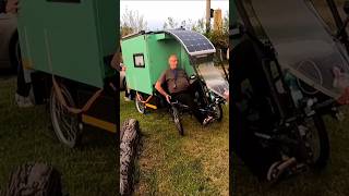 Das wahrscheinlich kleinste Wohnmobil der Welt 😅 | DIY | Frankreich Jean-Luc🇨🇵 #ebike  #wohnmobil