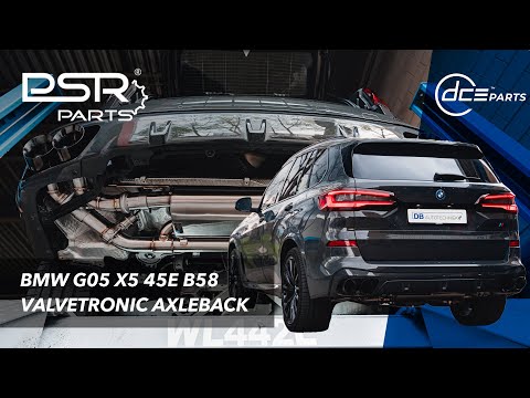 BMW G05 X5 45e || DCE Parts Valvetronic Plug & Play Valvetronic Exhaust || Stock Downpipe & OPF