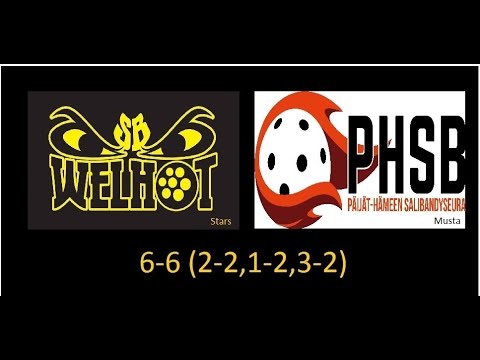 07.01.2017 SB Welhot Stars - PHSB Musta 6-6(2-2,1-2,3-2)
