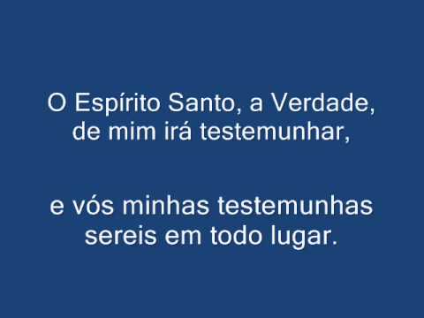 ALELUIA - O ESPÍRITO SANTO A VERDADE - 12º domingo do Tempo Comum - Ano A