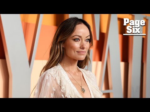 Olivia Wilde wows in completely see-through dress on the Vanity Fair Oscar Party 2025 red carpet