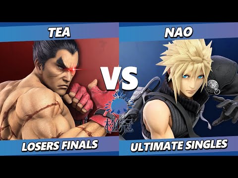 Tamasuma Kyokkan 2 Losers Finals - Tea (Kazuya) Vs. Nao (Cloud) Smash Ultimate - SSBU