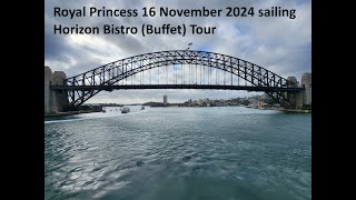 Royal Princess November 2024 Buffet Tour