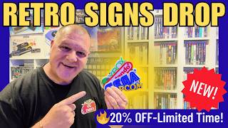 🔥 New Stock Drop + 3D Retro Sign Offer! | OG Duffy Website Update