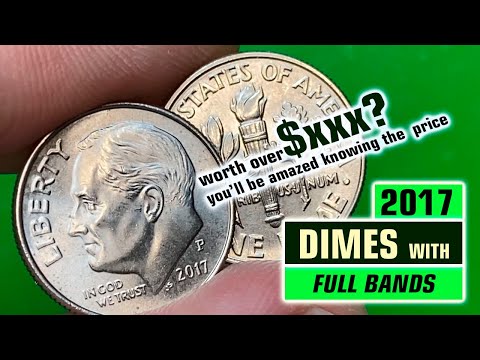 Rare 2017-P Dime with Full Bands: A Must-Have for Collectors!