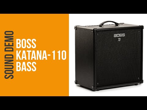 Пример звучания комбоусилителя Boss Katana 110 Bass