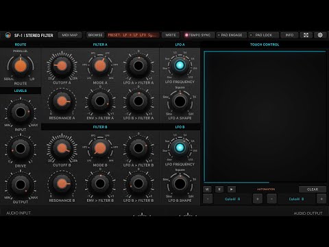 App SF-1 Stereo Filter All Presets HQ (iPad5 - Zé Osório)