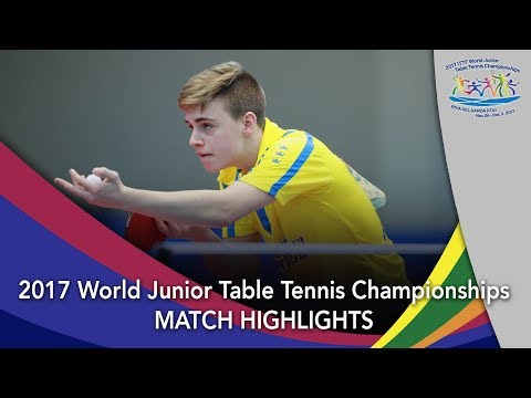 2017 World Junior Championships Highlights: Xue Fei vs Truls Moregard (Final)