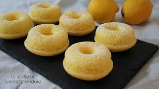 CIAMBELLINE AL LIMONE 🍋 SOFFICISSIME PER LA PRIMA COLAZIONE