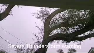 Severe Thunderstorm Warning for Bay County