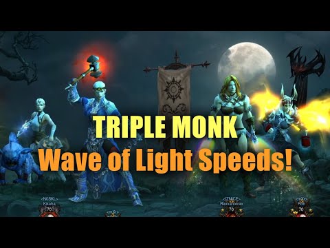 TRIPLE MONK - Wave of Light Speed GRs are insane now! (Season 24 PTR)
