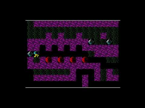 Mine Worker (2010) Walkthrough (Hardest level) + Review, ZX Spectrum