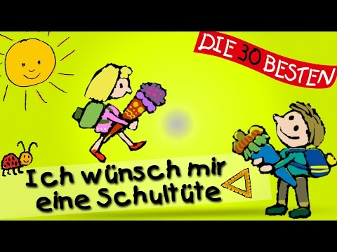 Ich wünsch mir eine Schultüte - Die besten Lieder für den Schulanfang || Kinderlieder