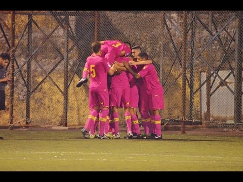 Gol de Malik, jugador de la UD Las Palmas C 29 1 2016