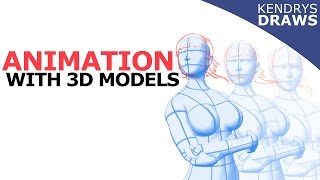Clip studio paint- How to do animation with 3d models