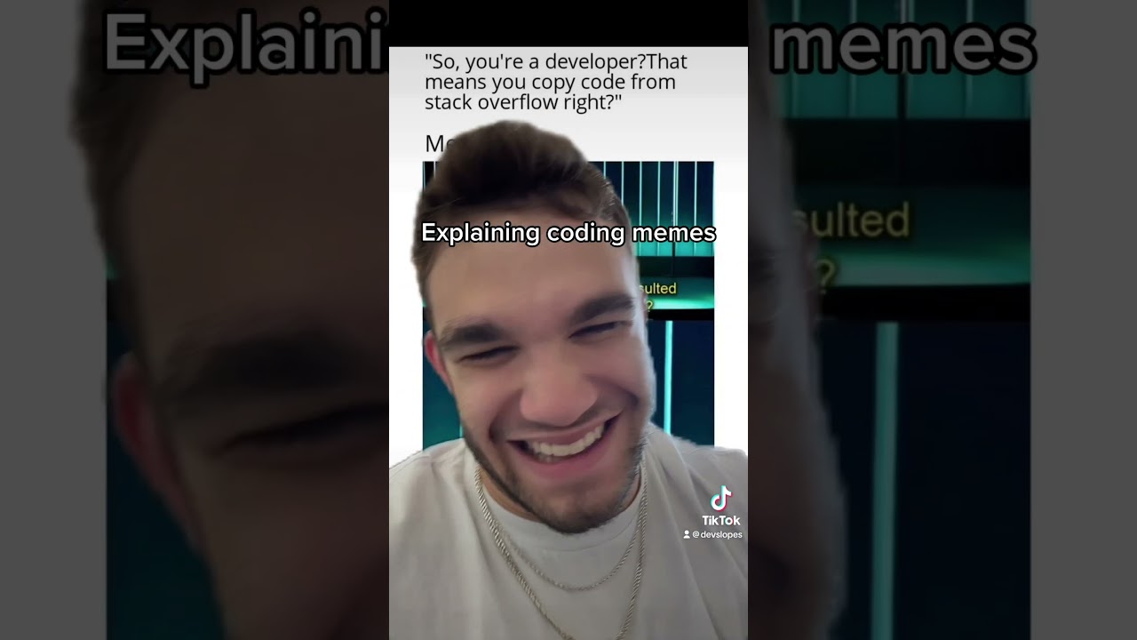 Explaining coding memes #programming #coding #softwareengineer