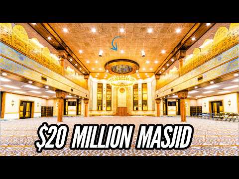 Inside The Biggest Masjid Of America 🇺🇸 