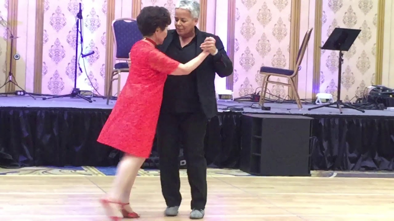 Red Carpet Tango Festival Marie & Ivy 3rd clip/Tango