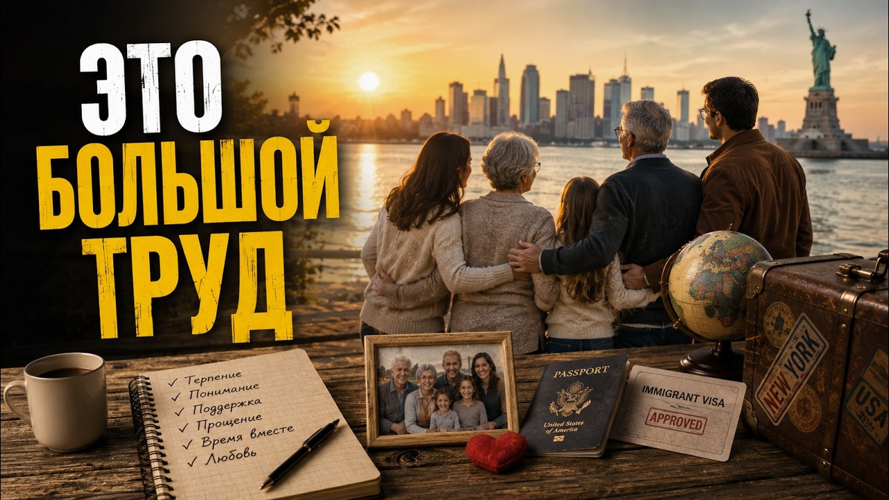 Эмиграция - как сохранять отношения в семье?