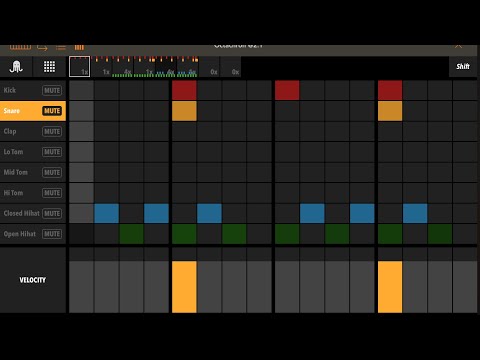 Octachron AUv3 Drum Sequencer - How does it work?