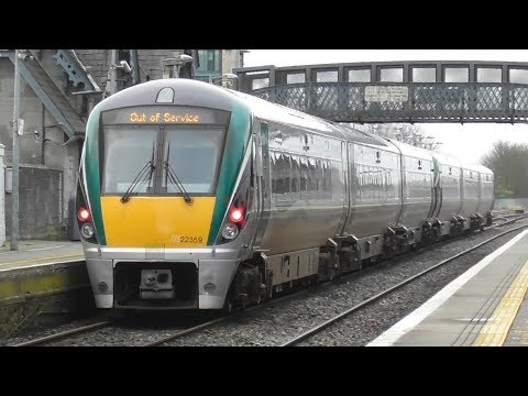 Irish Rail 22000 Class Intercity Train - Portlaoise Station, Laois