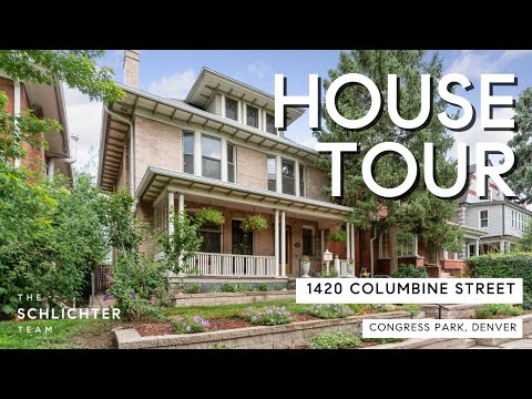 1420 Columbine Street | Historic Denver Square Home For Sale | The Schlichter Team at Compass Denver
