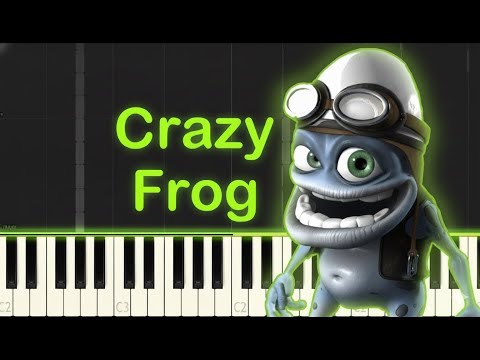 How to play Crazy Frog - Axel F - EASY Piano Tutorial for Beginners 💀
