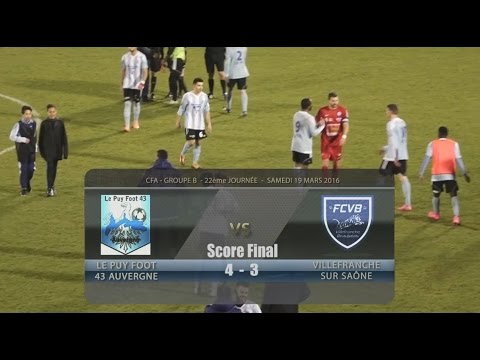 Foot - Le Puy - FCVB - 19 - 03 - 2016