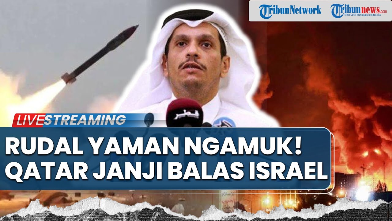 🔴Rudal Yaman Babat Wilayah Israel, Jutaan Warga Kabur hingga Qatar Siap Serang Balik & Lumat Israel
