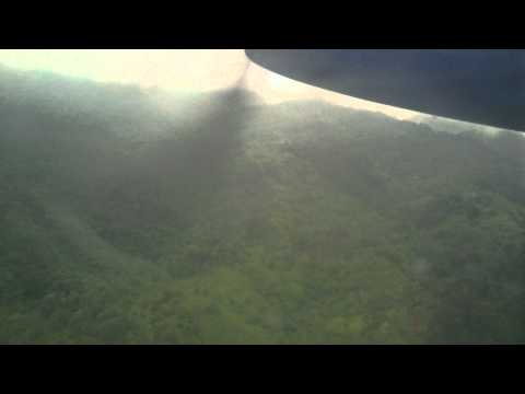 Landing at Melville Hall, Dominica.MP4