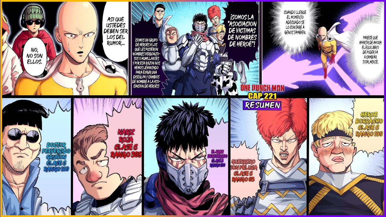 ⛔️SAITAMA AND GAROU'S NEW GROUP RETURNS | ONE PUNCH MAN 221 (266) | NEO HEROES ARC PART 2