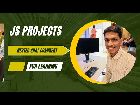 Create A Nested Chat Comment System With Html Css And Javascript Full Tutorial