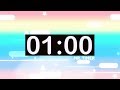 1 Minute Timer with Music for Kids! Countdown Videos HD!