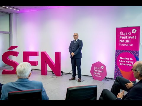 Vice-Rector Sebastian Werle Silesian University of Technology/briefing Silesian Science Festival
