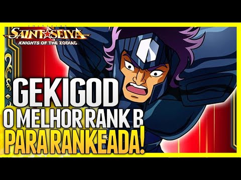 GEKIGOD! O MELHOR rank B para DUELOS GALÁCTICOS! Completo! Stuna e Tanka! | saint seiya awakening