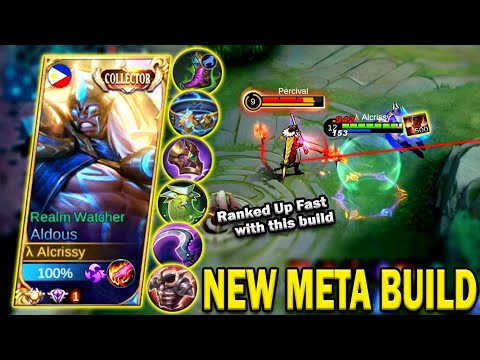 ALDOUS NEW META BUILD THAT HELPS YOU RANKED UP FAST🔥TRY THIS OP BUILD! ALDOUS BEST BUILD 2022 - MLBB