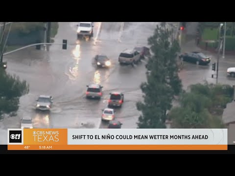 Shift to El Nino could mean cooler, wetter months ahead