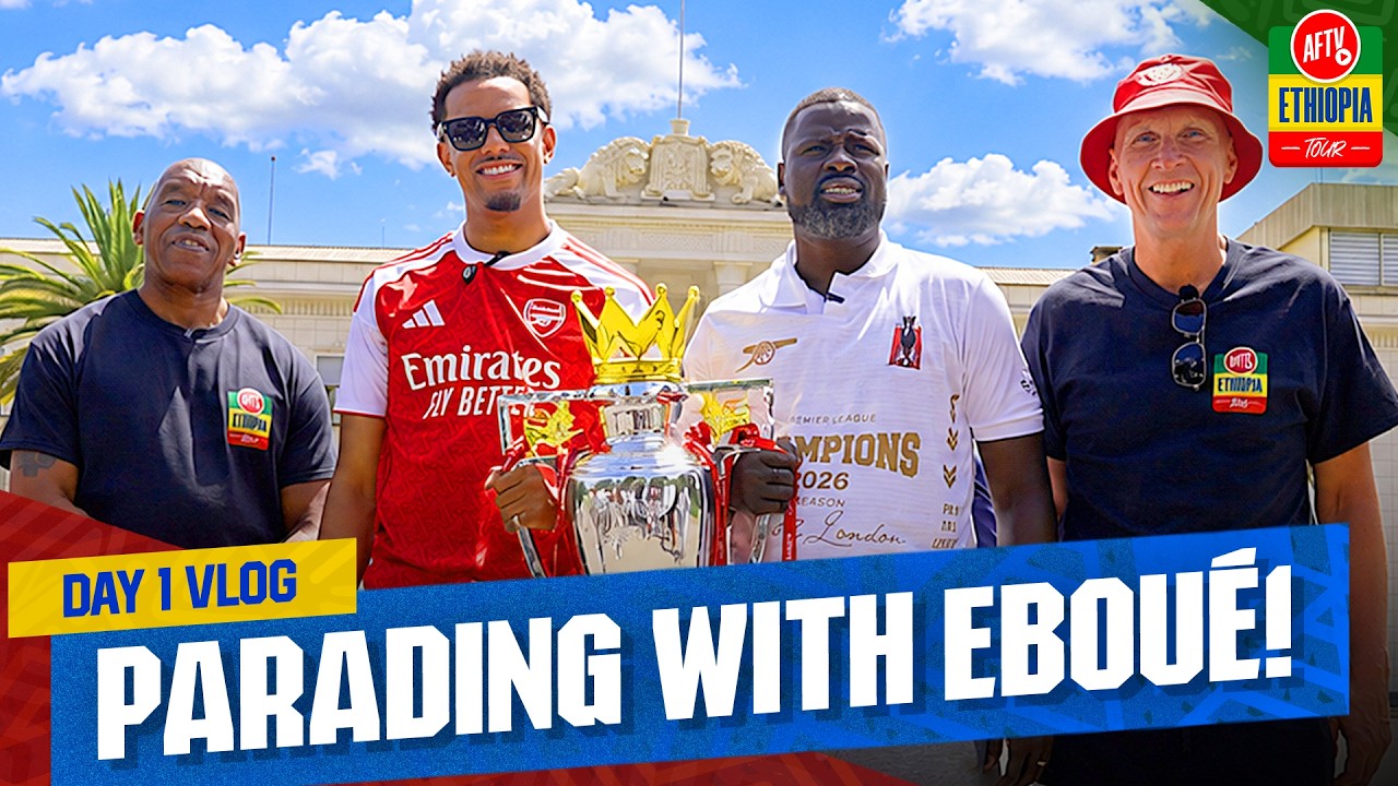 Emmanuel Eboué Joins AFTV for Arsenal’s Premier League Victory Party