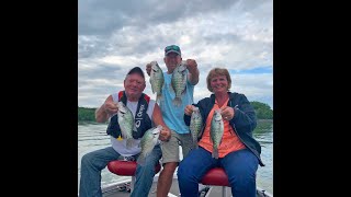 preview picture of video 'Family crappie fishing trip to Kentucky Lake in May'