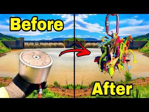 I Found Unlimited Free Fishing Gear For LIFE!!! *MAGNET FISHING JACKPOT*