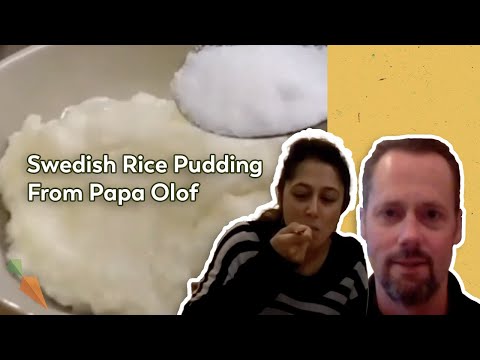 Swedish Rice Pudding Recipe With Papa Olof | Traditional Risgrynsgröt & Risalamalta | Family Recipes
