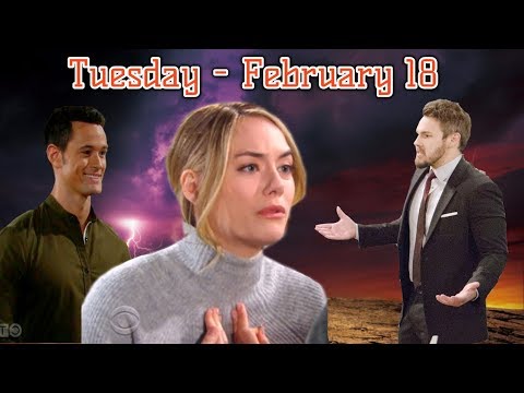 CBS B&B: 2/18/20 The Bold and the Beautiful Tuesday, 2/18/2020 - B&B Spoilers